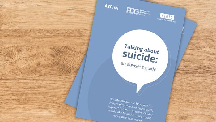 New guide launches on World Suicide Prevention Day (10 September) to support advisers and their clients image